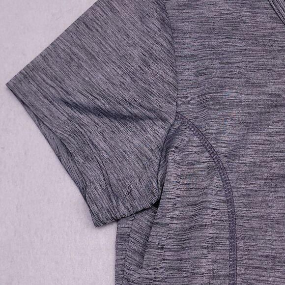 Reebok Casual Athletic Short Sleeve T-Shirt Womens Size Extra Small XS Gray - Picture 4 of 11